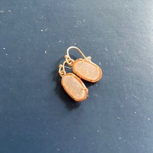 Kendra Scott Small drop druzy earrings
